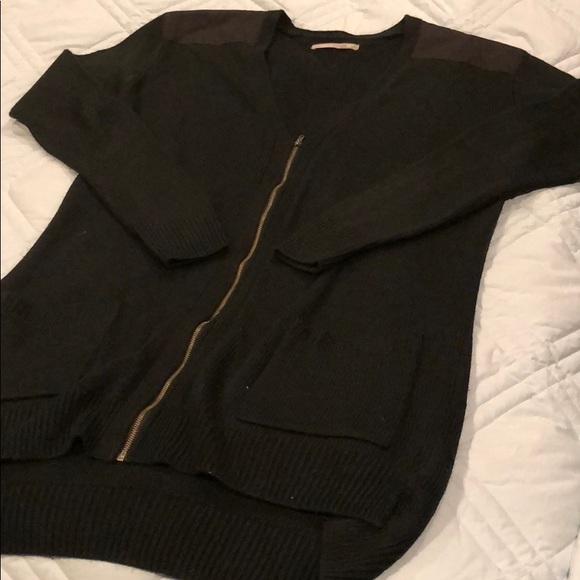 SOLD women large sweater tunic with zipper - Picture 3 of 3